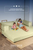 Retro yataklı kanepe,yatak olabilen,dinlenme amaçlı legom aktivite koltuğu - 4