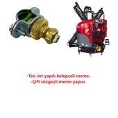 Holder Yelpaze Tee-Jet Kelepçeli İlaçlama Meme-G111-2 Adet - 2