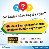 Servis Araçları Için 7 Inç Dörde Bölünebilir Kayıtlı 256 Gb Destekli Ekran - 4