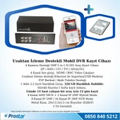 4 Kanal Mobil Dvr Kayıt Cihazı 320 Gb Harddisk Dahil Uzaktan İzleme Destekli Hdmi - 2