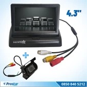 4.5 Inç Tft Lcd Araç Monitörü Ekran + 1 Adet Geri Görüş Kamerası Büyük Boy Dahil Set - 1