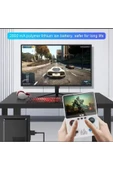 Retro Mini Taşınabilir El Atari X6 Sub 3,5 İnç HD Klasik 10000 Oyun Konsolu Televizyon Atarisi - 2
