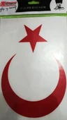 Rasyonel Ay-Yıldız Sticker Yapışkanlı A5 - 4 adet - 1