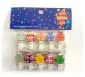 Party Marty Ahşap Mandal Hediye Paketi Figürlü 3,5Cm 10Lu - 4 paket - 1