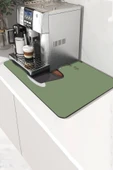 Valerine Life Kahve Makinesi Matı Sıvı Geçirmez Kaymaz Yıkanır Çaycı Çay Espresso Makinesi Pad 35x45cm 27250212 - 1