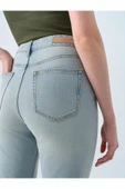 Loft Cosfort Straıght Carmen Vıntage Ice Blue Wash Kadın Jean Pantolon LF2038797 thumbnail 6