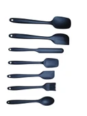 Servis Spatula Seti Silikon 7'li çift renk seçeneği - 4