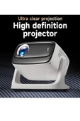 Projeksiyon 4K Ultra HD Ev Ofis Fuar Toplantı Sunumları Sinema Oyun Android WiFi Bluetooth Projektör - 2