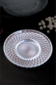Tabak Evi Aden Sensu Cam Çay Tabağı 12cm Sade 6 lı 2494 - 3