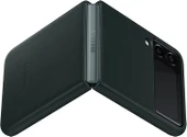 Samsung Galaxy Z Flip3 5G Deri Kılıf Hakiki Deri Lether Cover EF-VF711 - 7