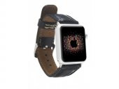 Bouletta Apple Watch Deri Kordon 42-44mm RST1 Siyah - 1