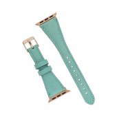 Bouletta Apple Watch Deri Kordon 42-44mm Slim BRN7 Yeşil - 4