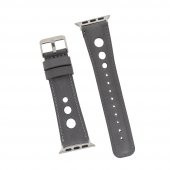 Bouletta Apple Watch Deri Kordon 42-44mm RST9 Gri - 4