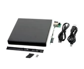 USB Sata 12.7 mm DVD RW Writer Kutusu External Harici Caddy Kutu 5115 thumbnail 1