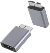 Usb Type C To Micro B Usb Çevirici Dönüştürücü Adaptör 4570 thumbnail 3