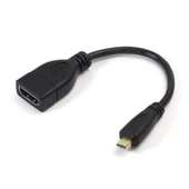 Ancheyn Micro HDMI to HDMI Çevirici Görüntü ve Ses Aktarım Kablosu 15 cm 5139 - 1