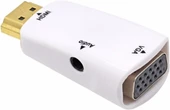 Ancheyn HDMI to VGA 3.5mm Jack Ses Çıkışlı FHD 1080P Dönüştürücü 4867 thumbnail 1