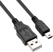 Mini Usb To Usb Data Şarj Kablosu 1.5 Metre 4575 - 7
