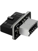 Ancheyn Type-E To USB 3.0 19 PIN Anakart Dişi Erkek Çevirici Dönüştürücü Adaptör 5209 thumbnail 5