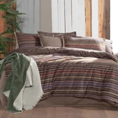 Fauna V1 Flanel Çift Kişilik Nevresim Takımı - 5