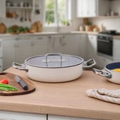 Colombus Crystal Sığ Tencere 26 cm. thumbnail 1