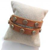 Hdmarketim Hakiki Deri Dolama Bileklik Ayarlanabilir - 3