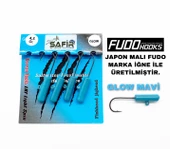SAFİR ROCKET PLUS UV ve GLOW JİG HEAD (JAPON FUDO İĞNE) - 5