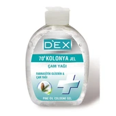 Dex Jel Kolonya Çam Yağı 250 Ml 70 Derece Farmasötik Gliserin Antiseptik Dezenfektan - 5
