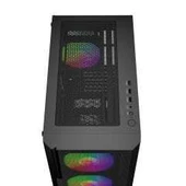 GameBooster CRUX E650B 650W 80+ WHITE USB 3.0 Mesh 4*Rainbow Fanli Mid-T E-ATX Gaming Siyah Kasa - 2