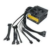 PowerBoost PB500AR 500W APFC 2*PCI-E 6+2 Pin 12cm Siyah Fanli ATX Power Supply Retail Box - 5
