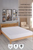 Kapitone Fitted Su Sıvı Geçirmez Yatak Koruyucu Alez - 3