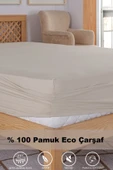 Penye Lastikli Çarşaf, 160x200 Çift Kişilik %100 Pamuk Örme Kumaş, 145 gr/m2 - 9