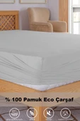Penye Lastikli Çarşaf, 180x200 Battal Boy %100 Pamuk Örme Kumaş, 145 gr/m2 - 6