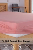 Penye Lastikli Çarşaf, 160x200 Çift Kişilik %100 Pamuk Örme Kumaş, 145 gr/m2 - 10