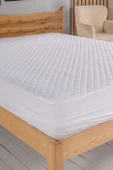 Kapitone Fitted Su Sıvı Geçirmez Yatak Koruyucu Alez - 4