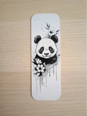 Şirin Panda 3D Kitap Ayracı – Hueforge Tekniği ile Özel Tasarım - 1