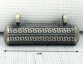 Büyük Boy 925 Ayar Gümüş Cevşen Muska Kabı Kolye thumbnail 3