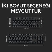 Logitech G413 Se Tkl Aydınlatmalı Türkçe Q Mekanik Oyun Klavyesi, Siyah - 7