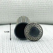 Büyük Boy 925 Ayar Gümüş Cevşen Muska Kabı Kolye thumbnail 4