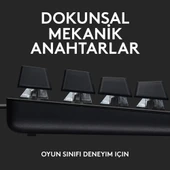 Logitech G413 Se Tkl Aydınlatmalı Türkçe Q Mekanik Oyun Klavyesi, Siyah - 4