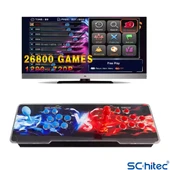 ScHitec 4K Fashion Arcade Station 3D 26800 Oyunlu TV Baglanan Pandora Atari Makinası - 2