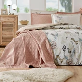 Özdilek Çift Kişilik Rnf. Nevresim T. Yatak Örtüsü Phlox Krem - 1