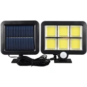 120 Cob Led Solar Panelli 3 Modlu Duvar Lambası SKY-302 - 1