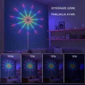 RGB Firework LED Duvar Lambası thumbnail 2