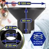 Uyumlu Model Arçlk Bko bulaşık makinesi ile uyumlu tuz hunisi - 3