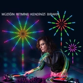 RGB Firework LED Duvar Lambası thumbnail 5