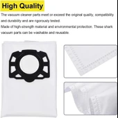 Islak Kuru Süpürge Toz Torbası 5 adet Karcer MV4 MV5 MV6 ile uyumlu - 2