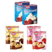 Dr. Oetker Krem Şanti ve Sos 6 lı Karma Paket - 1