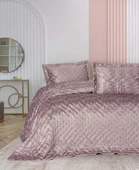 Cotton Box Smart Çift Kişilik Yatak Örtüsü Luz Pudra - 1
