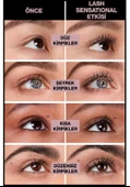 Maybelline New York Lash Sensational Yelpaze Etkili Intense Black - 9